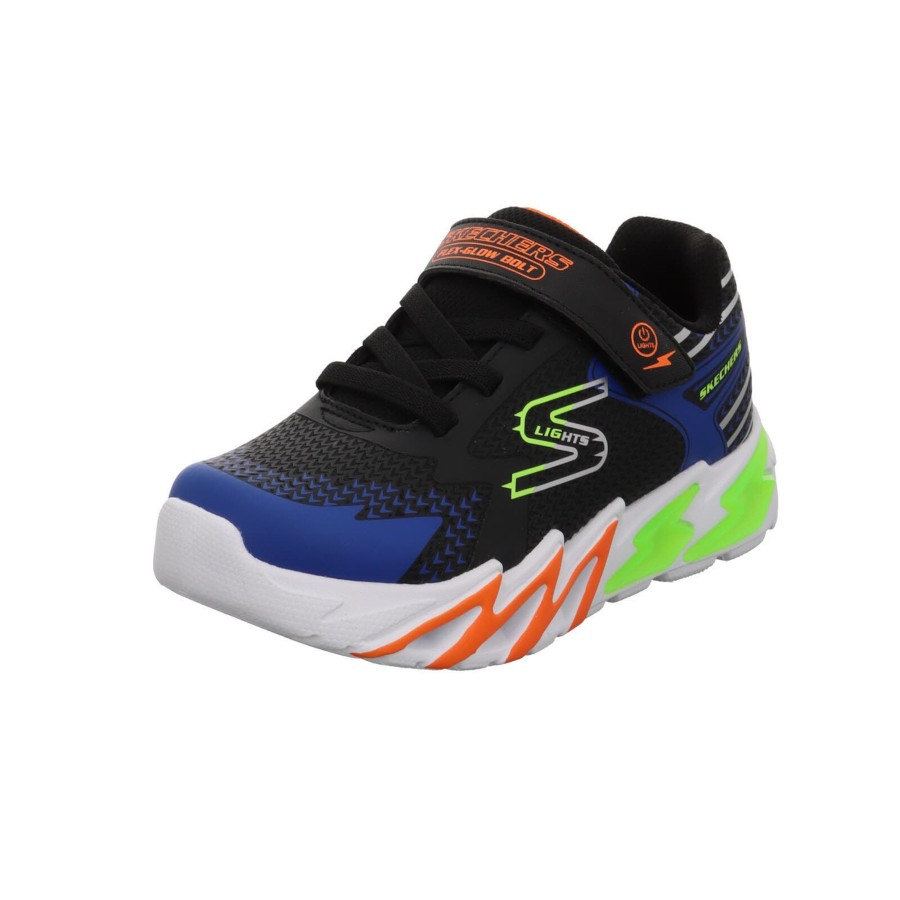 Kinder Skechers | Klettschuhe 400138 L Bkbl