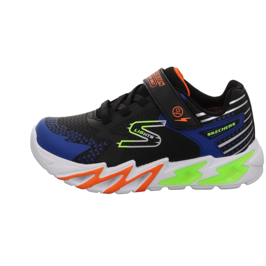 Kinder Skechers | Klettschuhe 400138 L Bkbl