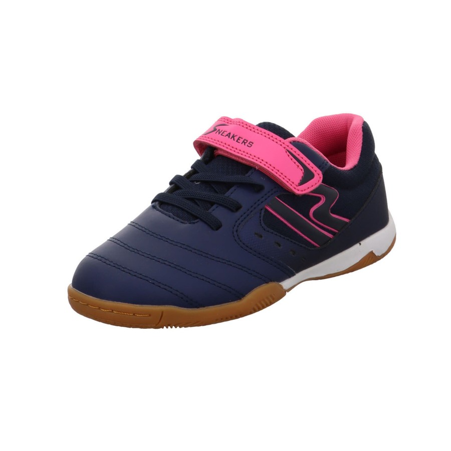 Kinder Sneakers | Sportschuhe Mk3163-Navpi Kinder